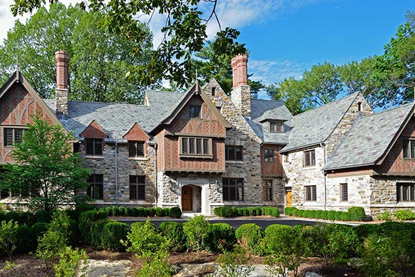 Mansion and Greenery